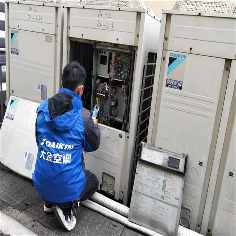 深圳宝安桃源居公司商用空调清洗